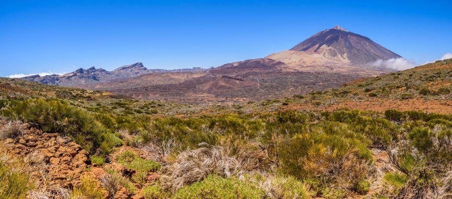 Panoramic view of Teide National Park
