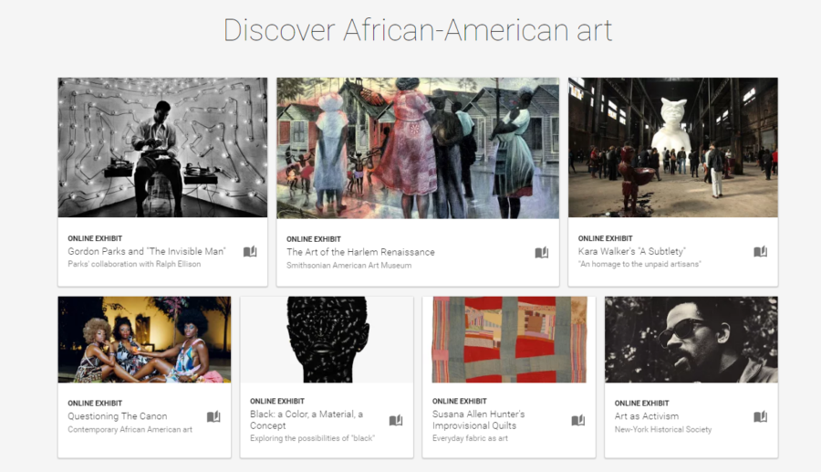 Google African American History Art