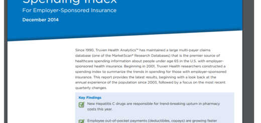 Insured Health Care Spending Report